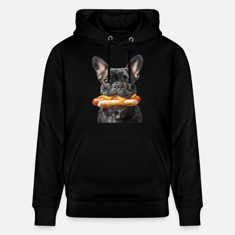Bouledogue français - Sweat à capuche bio CRUISER Stanley/Stella Unisexe - noir