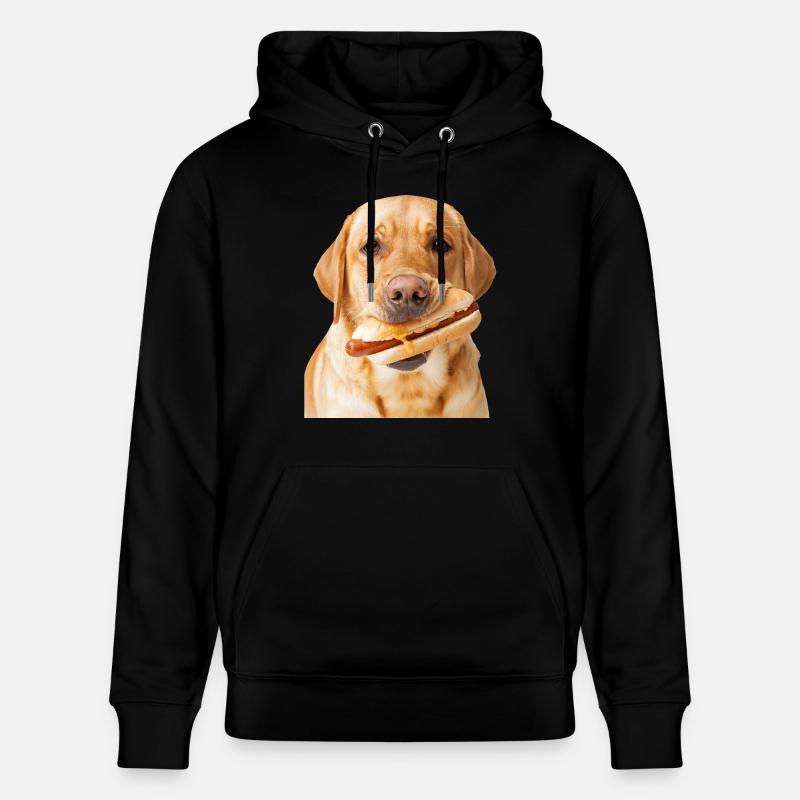 Labrador Retriever - Sweat à capuche bio CRUISER Stanley/Stella Unisexe - noir