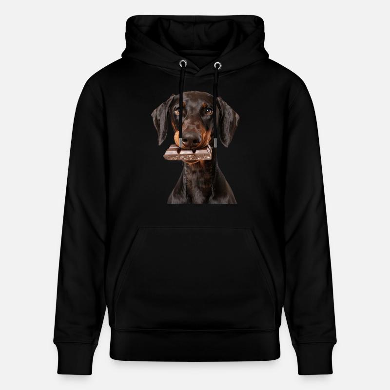 Dobermann - Stanley/Stella Unisex Bio-Hoodie CRUISER  - Schwarz
