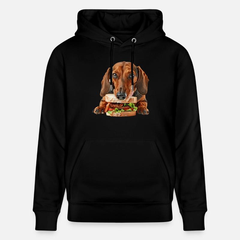 Teckel - Sweat à capuche bio CRUISER Stanley/Stella Unisexe - noir