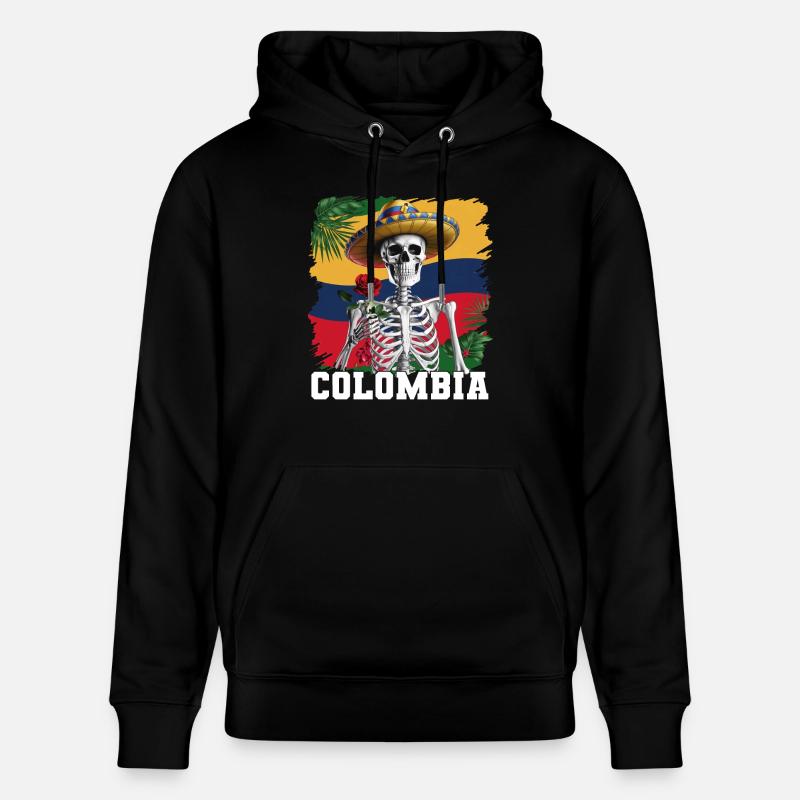Colombie Colombie Medellín Vacances Bogota Cali - Sweat à capuche bio CRUISER Stanley/Stella Unisexe - noir