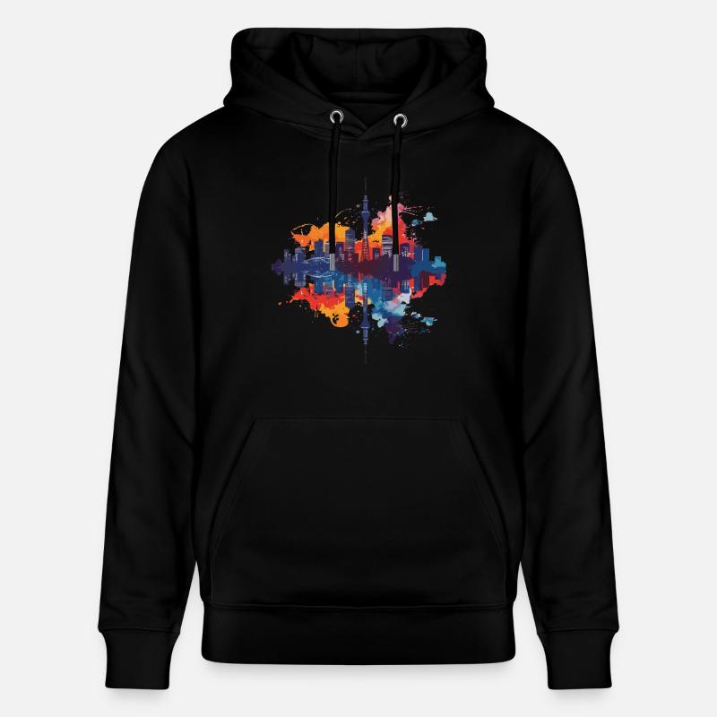 Seto - Sweat à capuche bio CRUISER Stanley/Stella Unisexe - noir