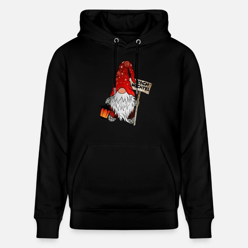 Cook Gnome Noël - Sweat à capuche bio CRUISER Stanley/Stella Unisexe - noir