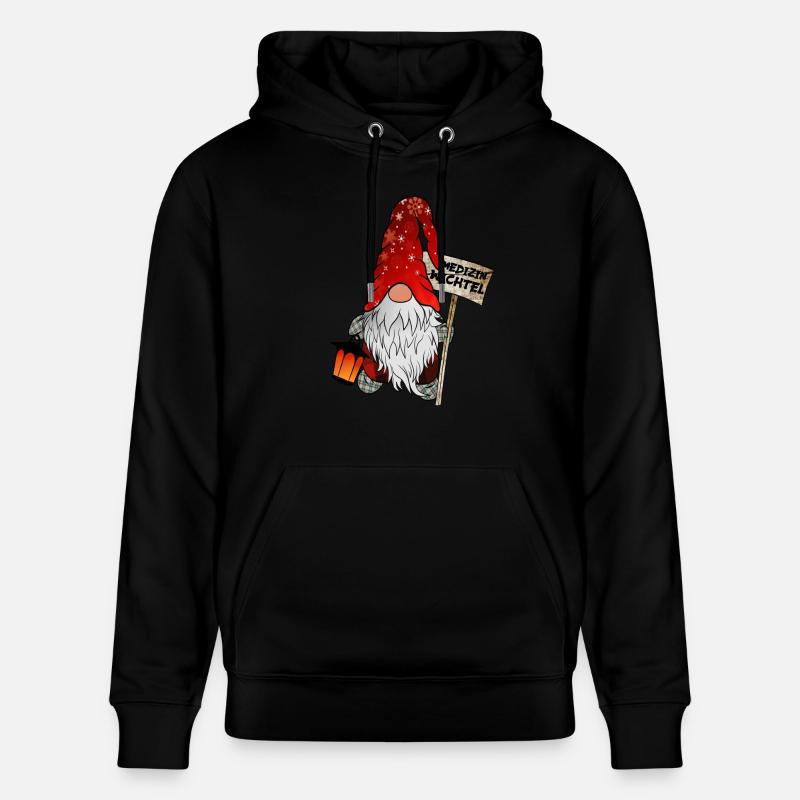 Gnome de médecine - Sweat à capuche bio CRUISER Stanley/Stella Unisexe - noir
