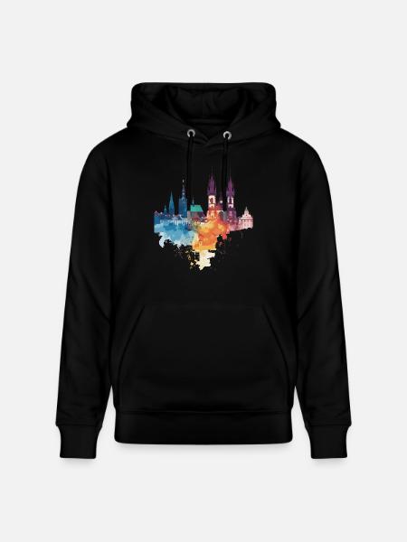 Elk - Stanley/Stella CRUISER Unisex Organic Hoodie - black