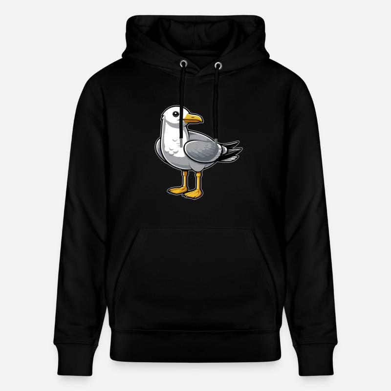 Möwe - Stanley/Stella Unisex Bio-Hoodie CRUISER - Schwarz