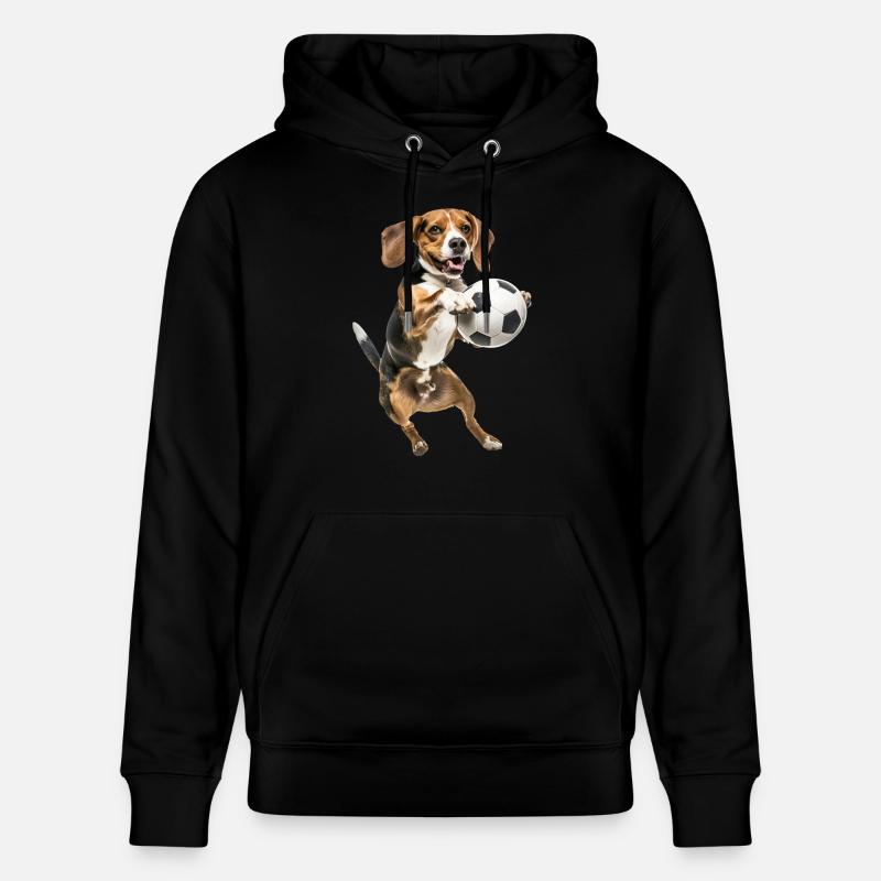 Beagle - Sweat à capuche bio CRUISER Stanley/Stella Unisexe - noir