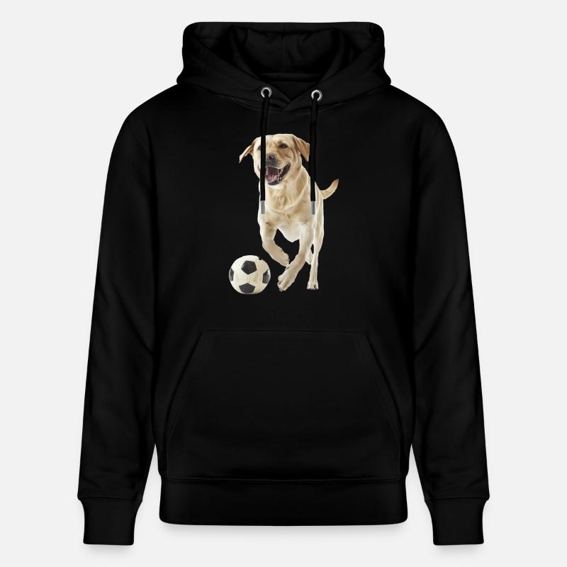 Labrador Retriever - Sweat à capuche bio CRUISER Stanley/Stella Unisexe - noir