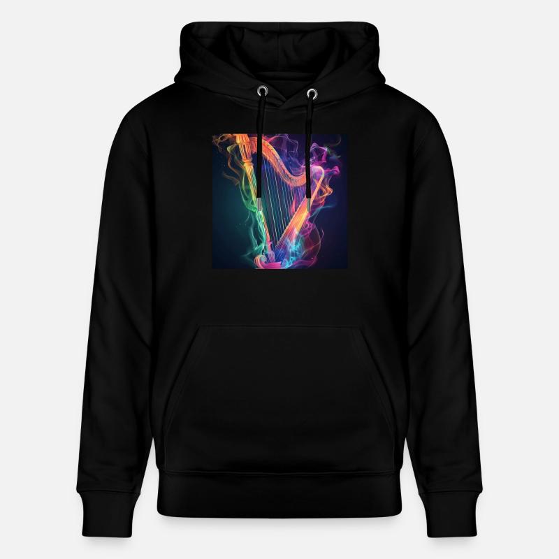 Harpe - Sweat à capuche bio CRUISER Stanley/Stella Unisexe - noir