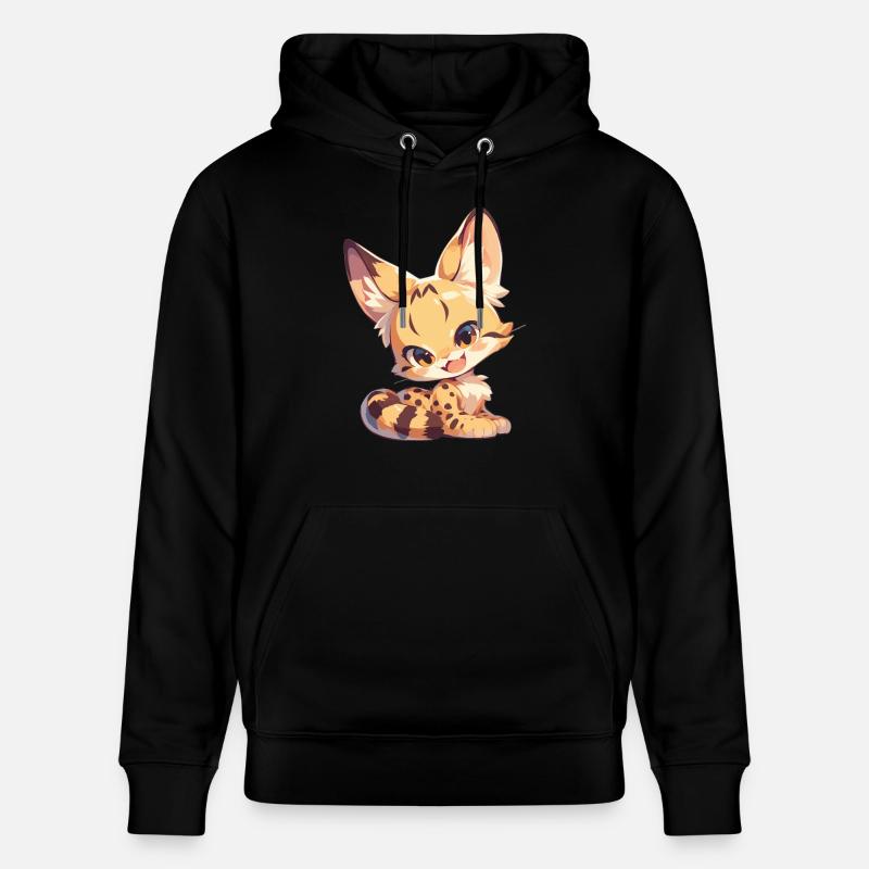 Servale Serval - Sweat à capuche bio CRUISER Stanley/Stella Unisexe - noir
