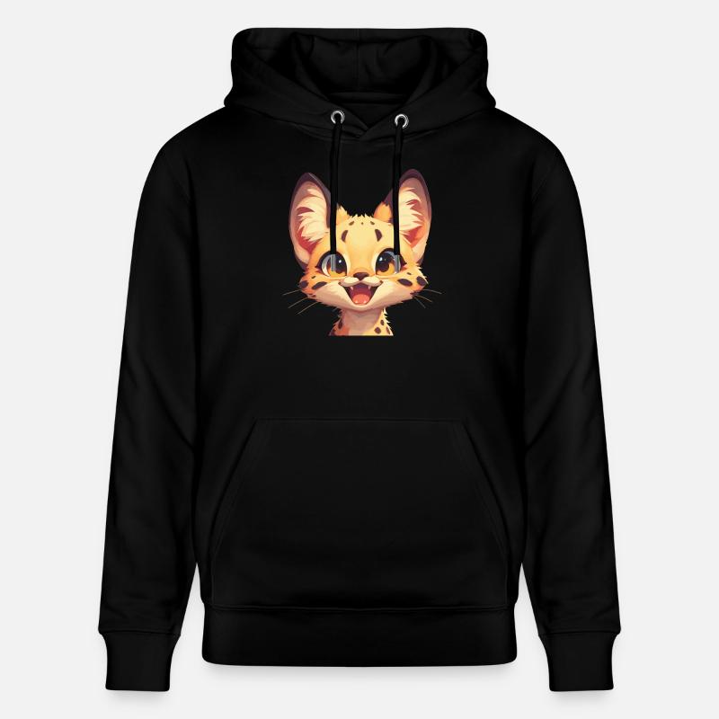 Servale Serval - Sweat à capuche bio CRUISER Stanley/Stella Unisexe - noir