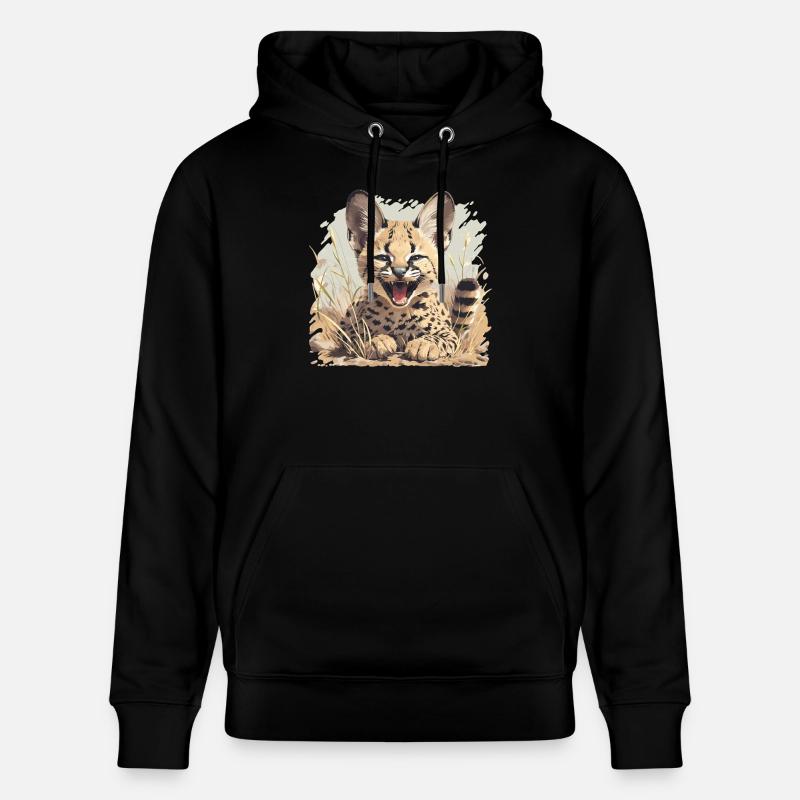 Servale Serval - Sweat à capuche bio CRUISER Stanley/Stella Unisexe - noir