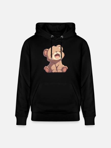 grizzly bears Grizzly bear - Stanley/Stella CRUISER Unisex Organic Hoodie - black