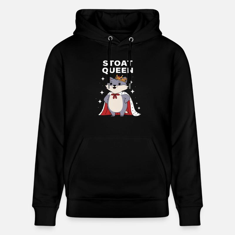 Hermine - Sweat à capuche bio CRUISER Stanley/Stella Unisexe - noir