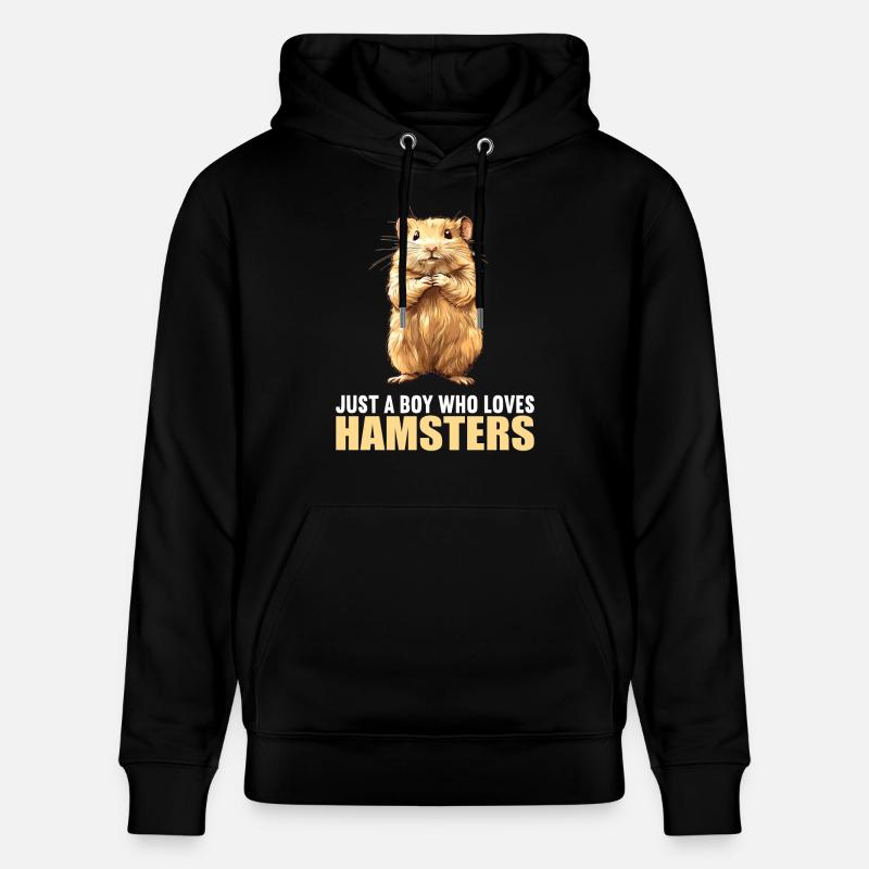 Hamster - Sweat à capuche bio CRUISER Stanley/Stella Unisexe - noir