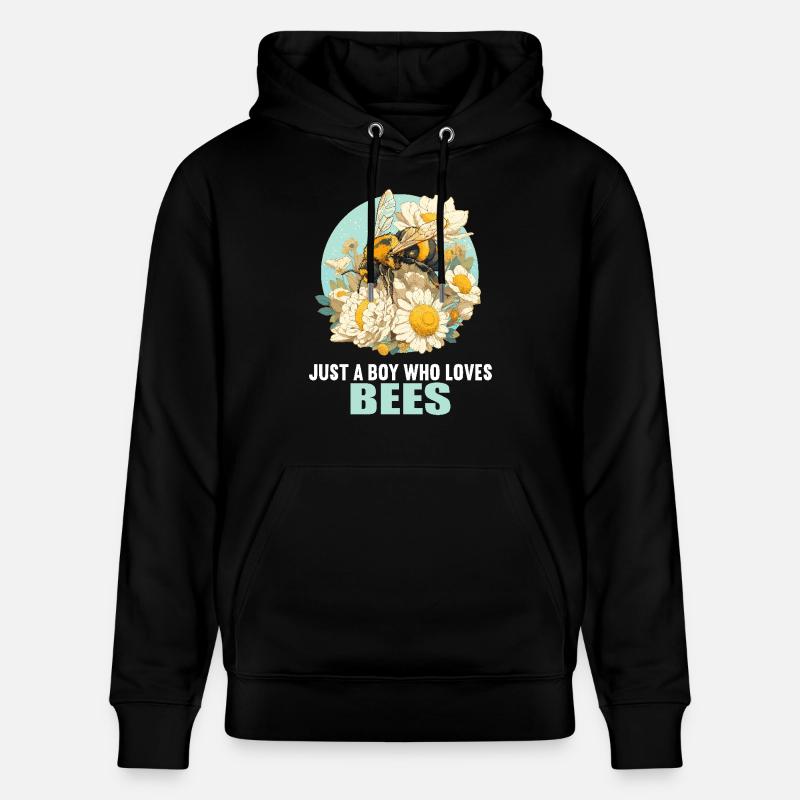 Abeilles Abeille - Sweat à capuche bio CRUISER Stanley/Stella Unisexe - noir