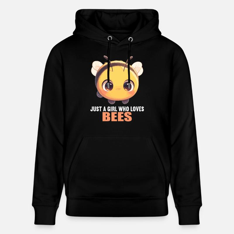 Abeilles Abeille - Sweat à capuche bio CRUISER Stanley/Stella Unisexe - noir