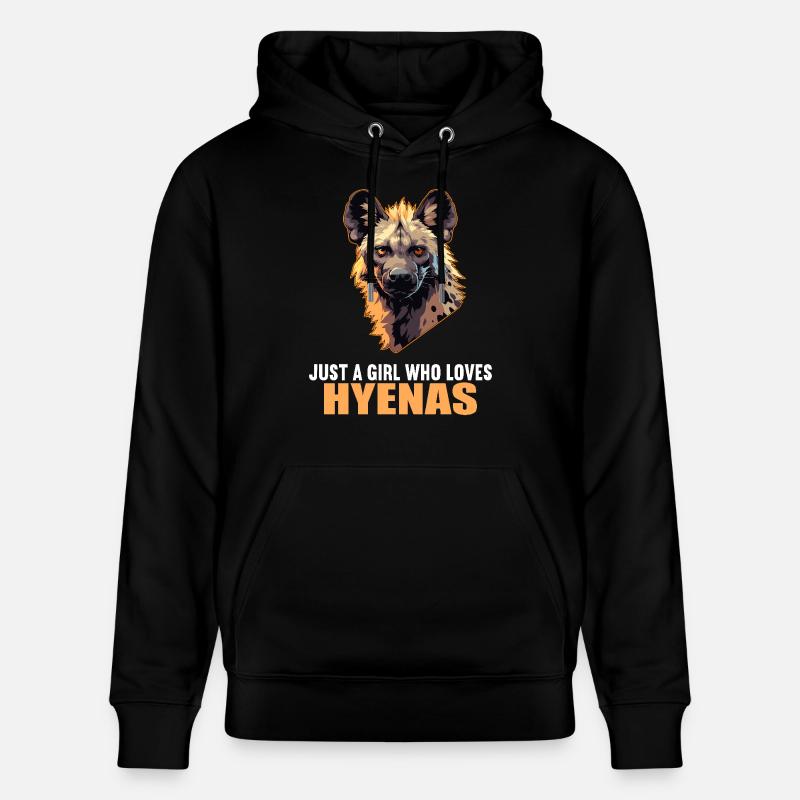Hyänen Hyäne - Stanley/Stella Unisex Bio-Hoodie CRUISER  - Schwarz