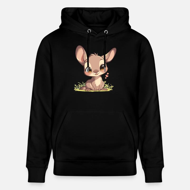 Kängurus Känguru - Stanley/Stella Unisex Bio-Hoodie CRUISER  - Schwarz