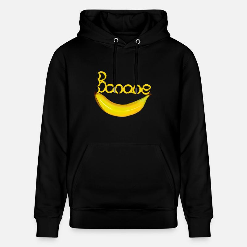 Banane Fruit Fruit Banane Banane - Sweat à capuche bio CRUISER Stanley/Stella Unisexe - noir