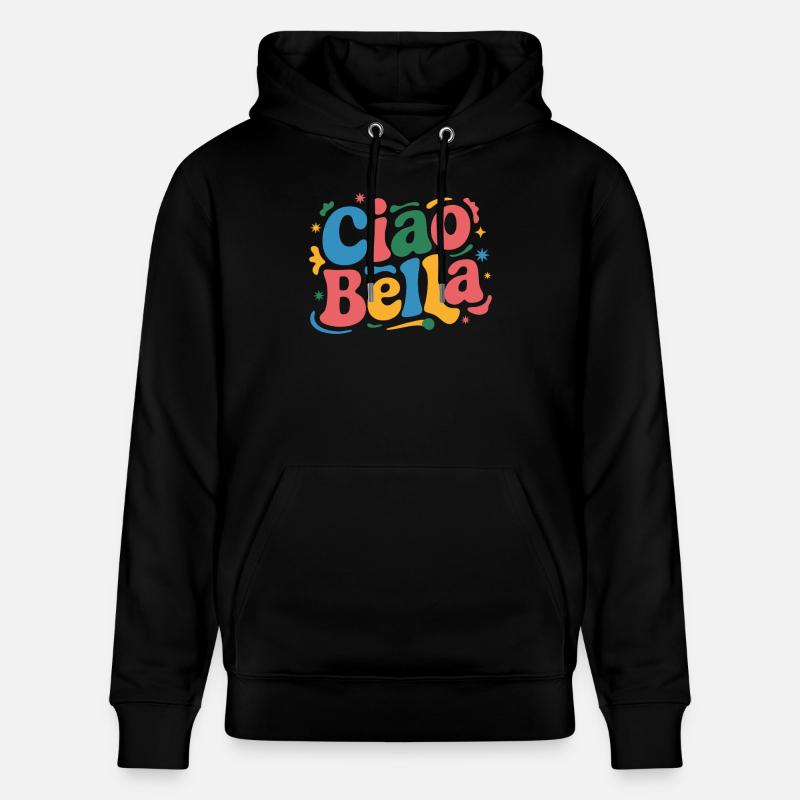 Ciao Bella - Sweat à capuche bio CRUISER Stanley/Stella Unisexe - noir