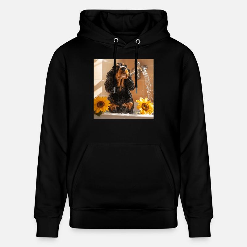 Cocker Spaniel - Stanley/Stella Unisex Bio-Hoodie CRUISER  - Schwarz