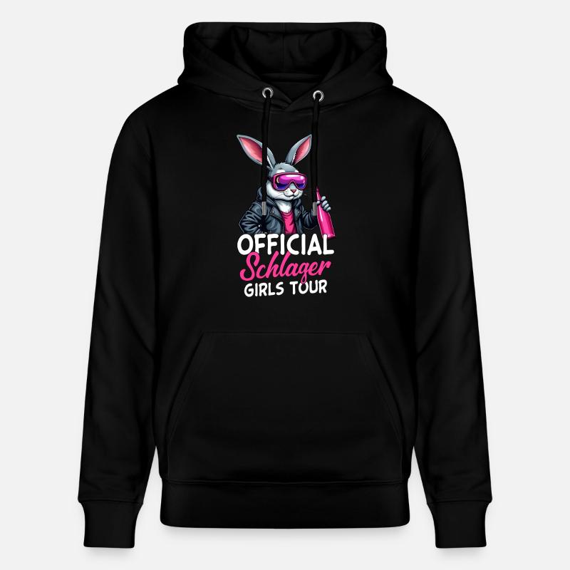 Visite officielle des filles Schlager - Sweat à capuche bio CRUISER Stanley/Stella Unisexe - noir
