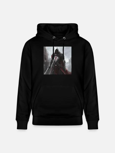 Soldat Krieger - Stanley/Stella Unisex Bio-Hoodie CRUISER  - Schwarz