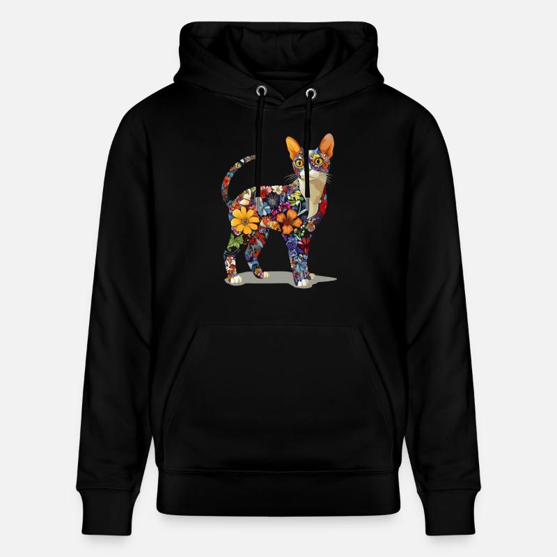 Devon Rex - Stanley/Stella Unisex Bio-Hoodie CRUISER  - Schwarz