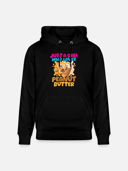 Erdnussbutter - Stanley/Stella Unisex Bio-Hoodie CRUISER - Schwarz
