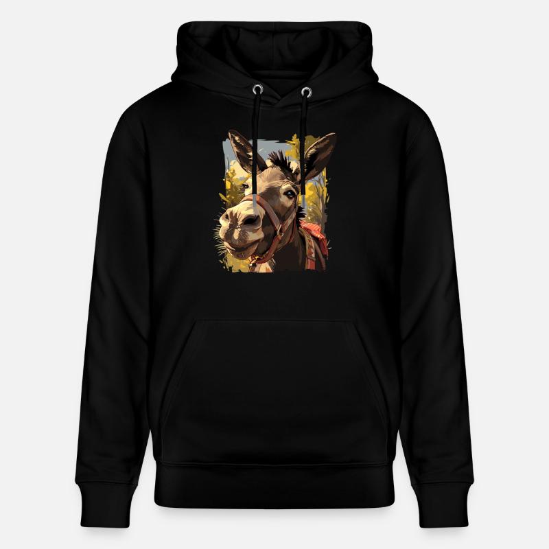 Mules Mule - Sweat à capuche bio CRUISER Stanley/Stella Unisexe - noir