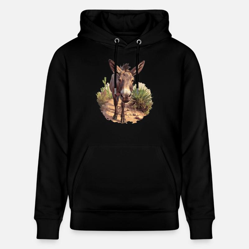 Mules Mule - Sweat à capuche bio CRUISER Stanley/Stella Unisexe - noir