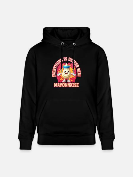 Mayonnaise - Stanley/Stella Unisex Bio-Hoodie CRUISER  - Schwarz