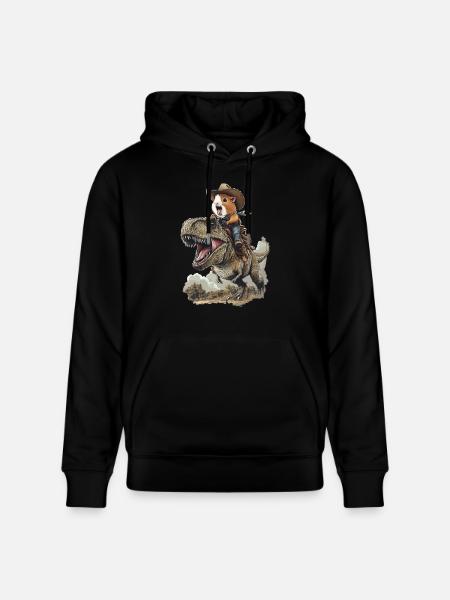Meerschweinchen - Stanley/Stella Unisex Bio-Hoodie CRUISER  - Schwarz