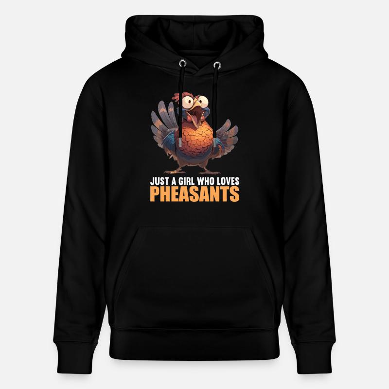 Faisans Faisan - Sweat à capuche bio CRUISER Stanley/Stella Unisexe - noir