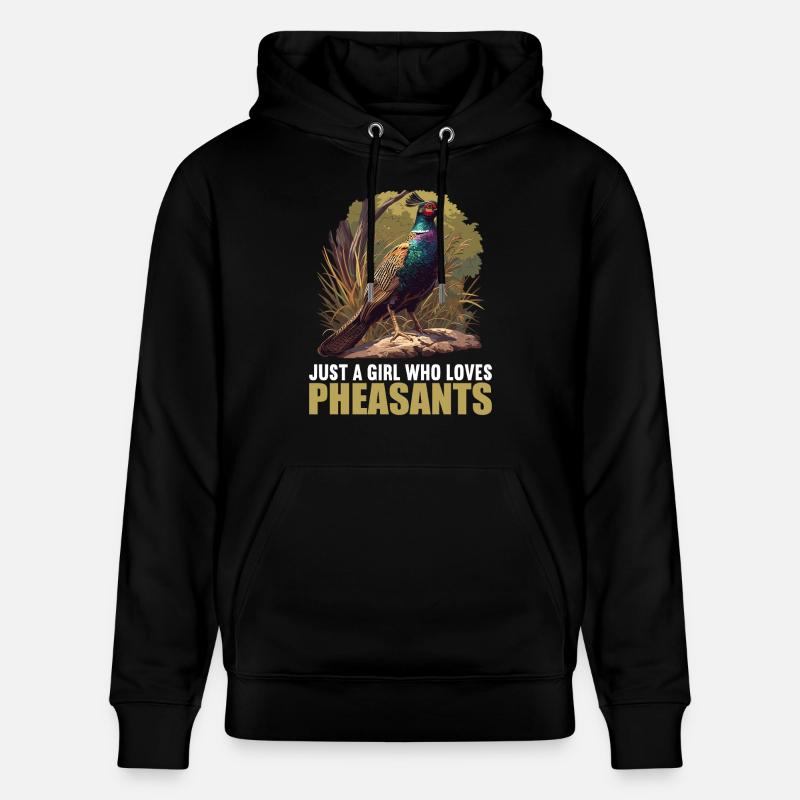 Faisans Faisan - Sweat à capuche bio CRUISER Stanley/Stella Unisexe - noir