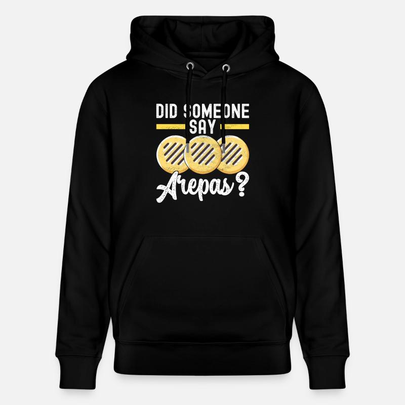 Arepas vénézuélienne - Sweat à capuche bio CRUISER Stanley/Stella Unisexe - noir