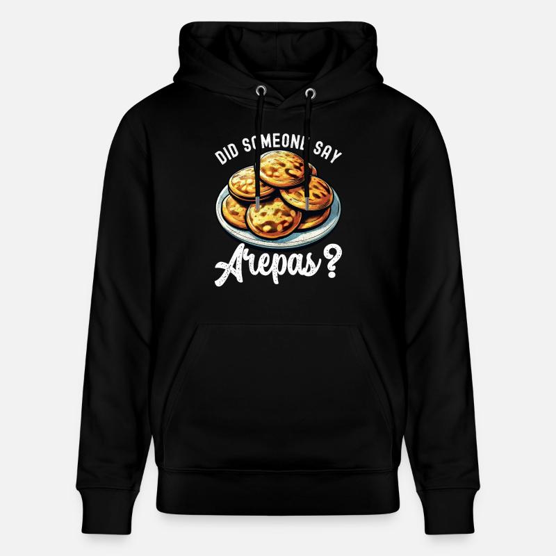 Arepas vénézuélienne - Sweat à capuche bio CRUISER Stanley/Stella Unisexe - noir