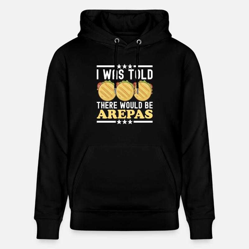 Arepas vénézuélienne - Sweat à capuche bio CRUISER Stanley/Stella Unisexe - noir