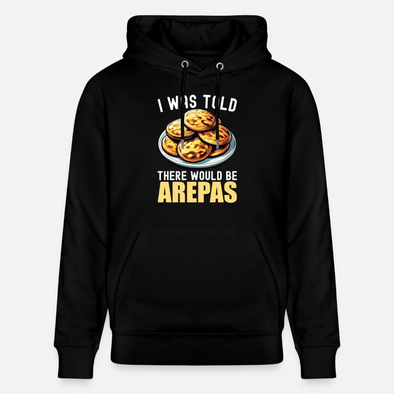 Arepas vénézuélienne - Sweat à capuche bio CRUISER Stanley/Stella Unisexe - noir
