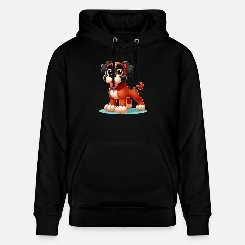 boxer - Sweat à capuche bio CRUISER Stanley/Stella Unisexe - noir