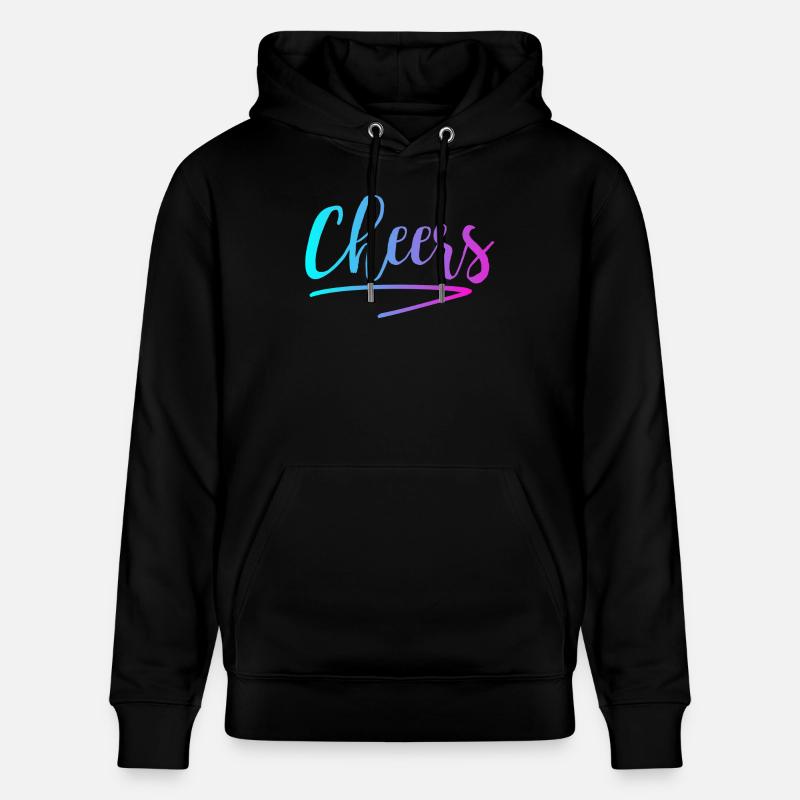 Cheers - Sweat à capuche bio CRUISER Stanley/Stella Unisexe - noir