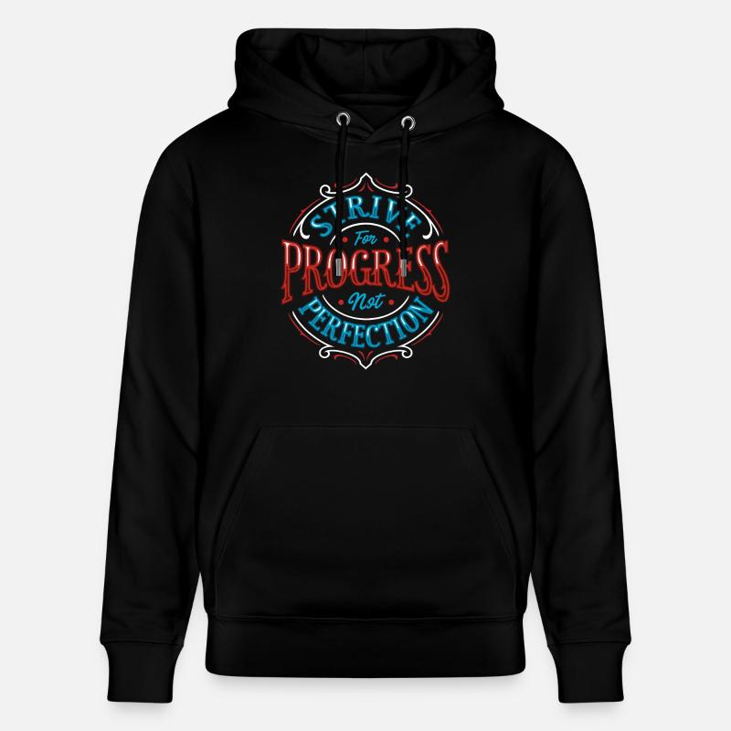 Poursuite du progrès - Sweat à capuche bio CRUISER Stanley/Stella Unisexe - noir