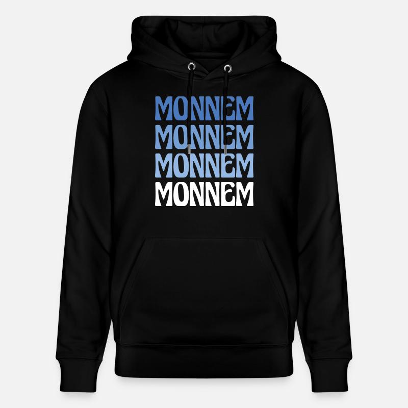 Monnem Mannheim Dialect Gift - Sweat à capuche bio CRUISER Stanley/Stella Unisexe - noir