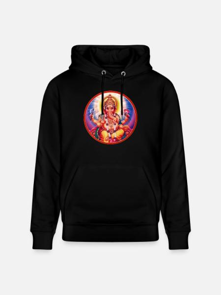 Ganesha - Stanley/Stella Unisex Bio-Hoodie CRUISER  - Schwarz