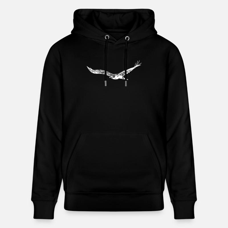 aigle - Sweat à capuche bio CRUISER Stanley/Stella Unisexe - noir