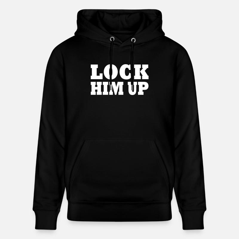 Lock him up - Stanley/Stella Unisex Bio-Hoodie CRUISER  - Schwarz