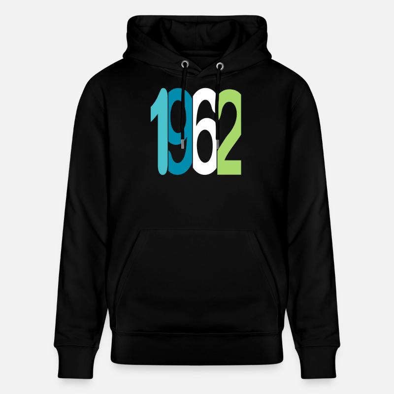 Established 1962 - Stanley/Stella Unisex Bio-Hoodie CRUISER  - Schwarz