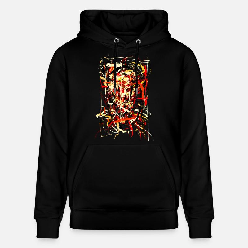 Diables En feu - Sweat à capuche bio CRUISER Stanley/Stella Unisexe - noir
