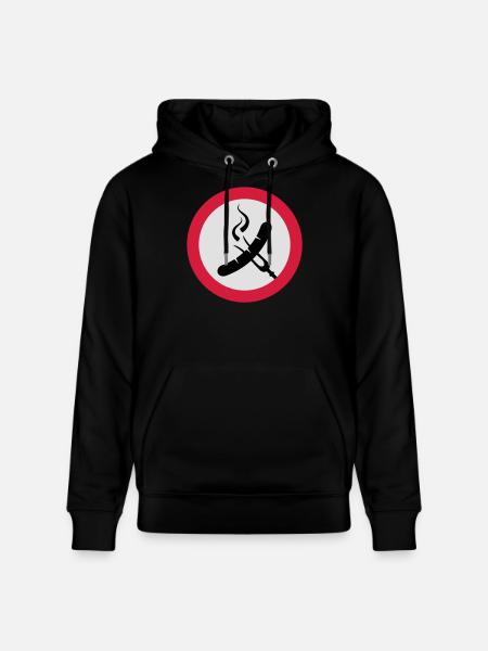 Grillwurst - Stanley/Stella Unisex Bio-Hoodie CRUISER  - Schwarz
